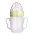 Putti Atti Silicone Baby Bottle with Handle - 5.5oz - Green-2