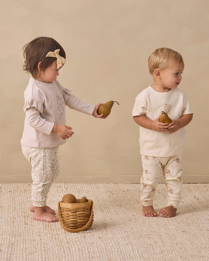 Quincy Mae Boxy Tee - Little Turkey