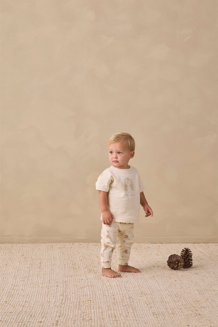 Quincy Mae Boxy Tee - Little Turkey