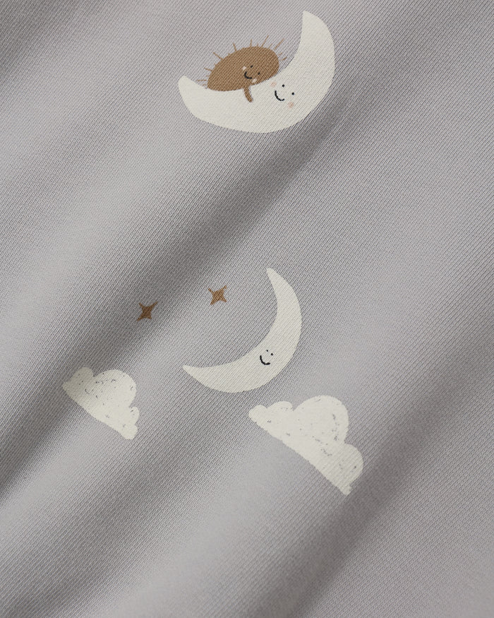 Quincy Mae Relaxed Sweatshirt - Sky Friends