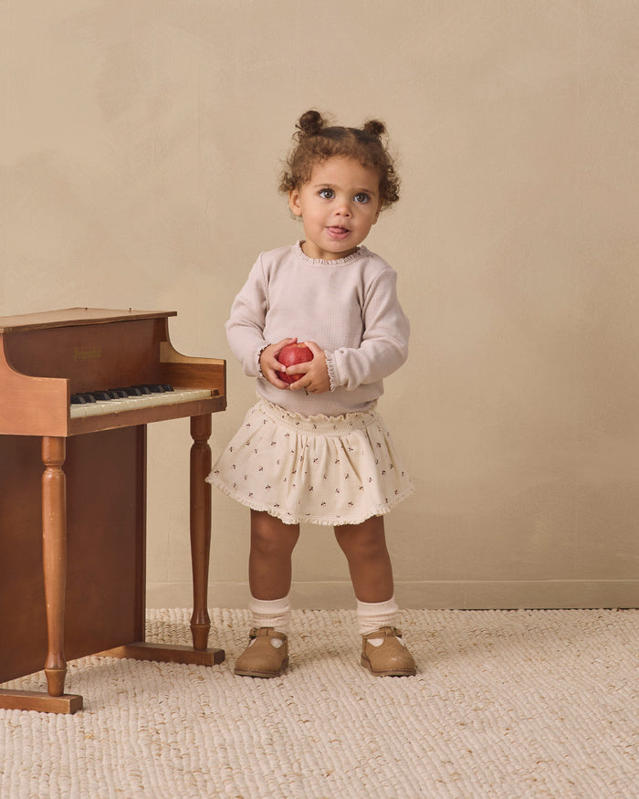 Quincy Mae Skirted Bloomer - Fall Ditsy