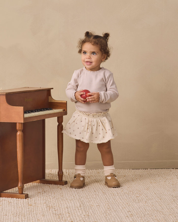 Quincy Mae Skirted Bloomer - Fall Ditsy