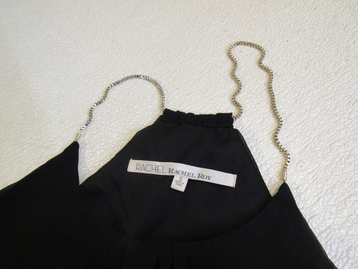 Rachel-Roy-Sleeveless-Casual-Blouse-Black-Size-S-Female-Adult-402 5