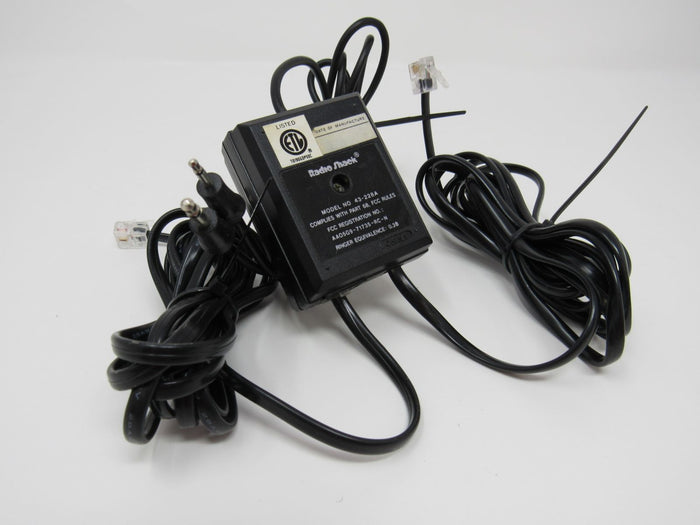 Radio-Shack-Telephone-Recording-Control-Adapter-43-228A-322 1
