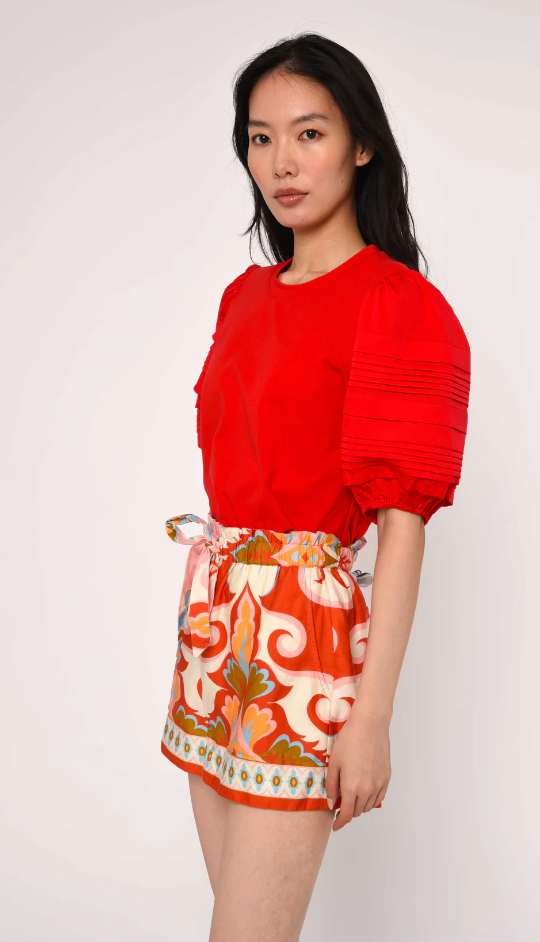 RAMONA SHORTS IN ROSETTI PRINT