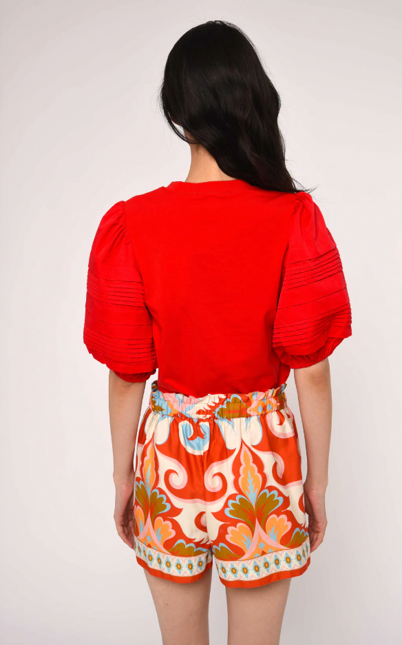 RAMONA SHORTS IN ROSETTI PRINT