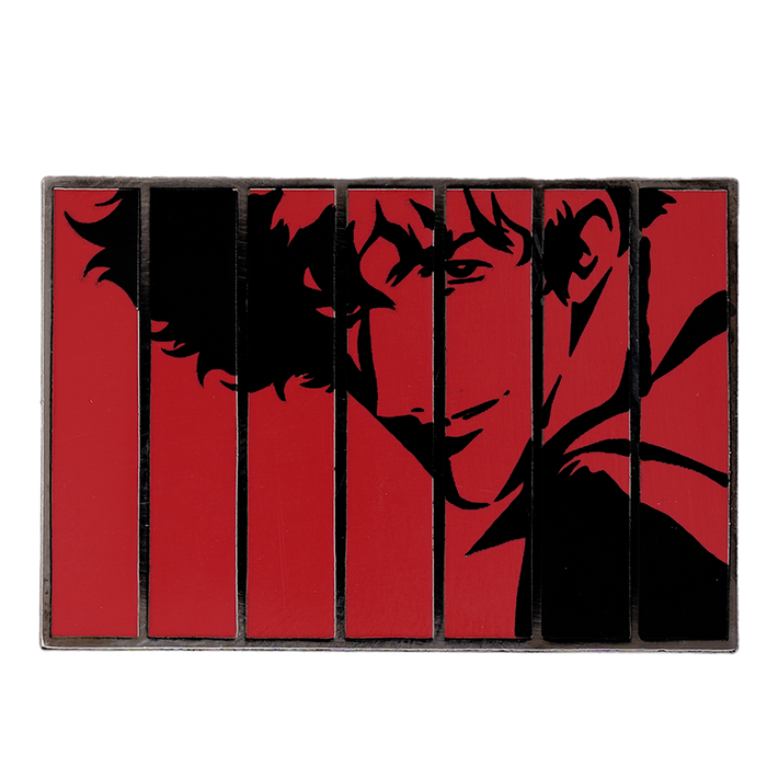 Red Panel Spike - Cowboy Bepop Enamel pin