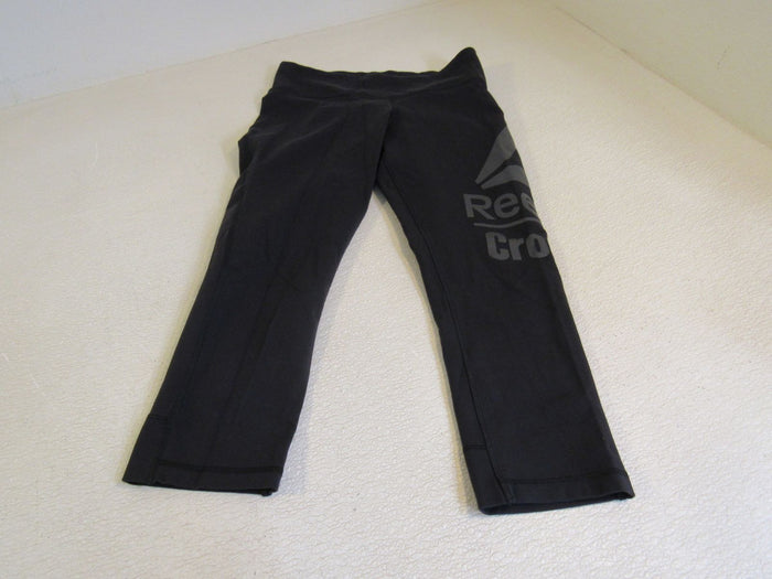 Reebok-Athletic-Leggings-Black-Size-S-Female-Adult-Size-S-Solid-274 3
