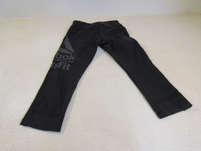 Reebok-Athletic-Leggings-Black-Size-S-Female-Adult-Size-S-Solid-274 4