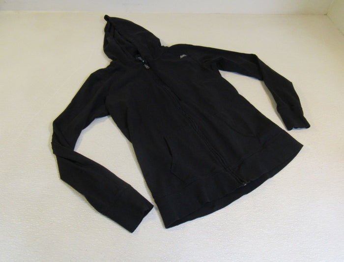 Reebok-Athletic-Zip-Up-Hoodie-Black-Cotton-Female-Size-M-594 1
