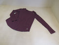 Reebok-Shirt-Plum-Open-Shoulder-Design-Female-Adult-Size-M-Solid-366 1