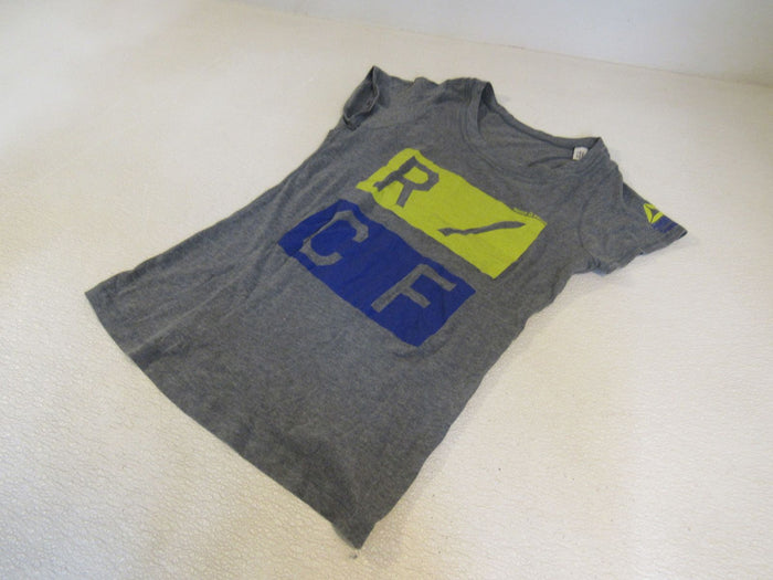Reebok-T-Shirt-CrossFit-Female-Adult-Size-M-Solid-378 2