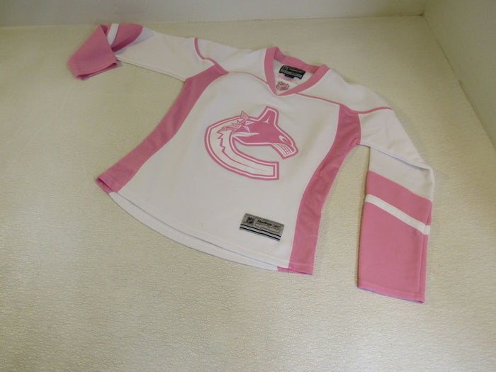 Reebok-Vancouver-Canucks-Hockey-Jersey-NHL-Female-Adult-Size-S-360 2