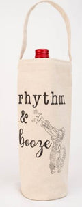 NolaCajun Rhythm and Booze Wine Bag Louisiana New Orleans Gift Bag
