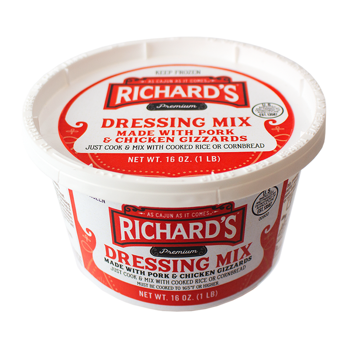NolaCajun Richards Rice Dressing Mix Louisiana Cajun Side Dish