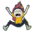 Rick and Morty: Rick Falling Rain Pin *LAST CHANCE*