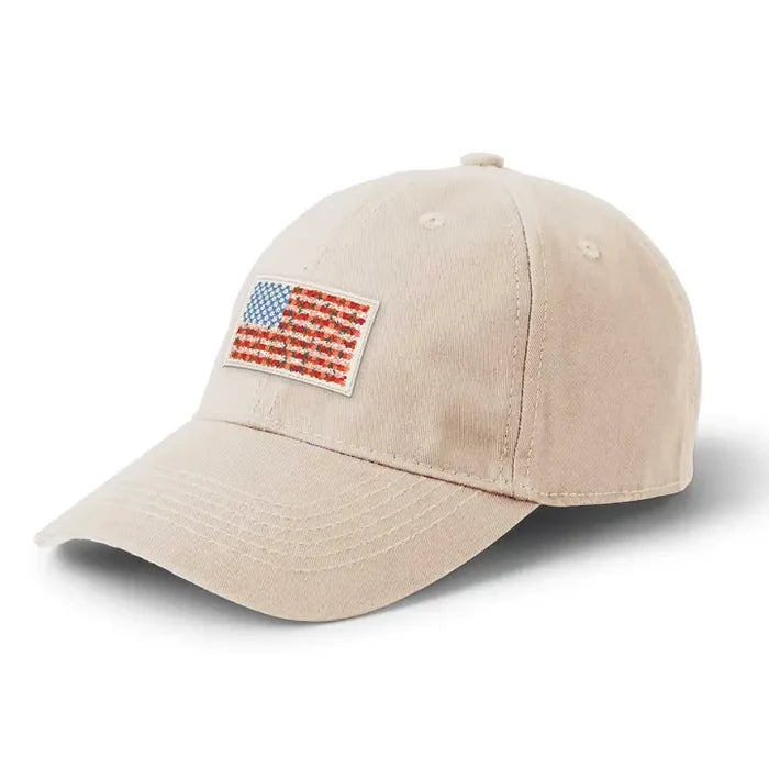 Rifle Paper Co Americana Denim Baseball Cap