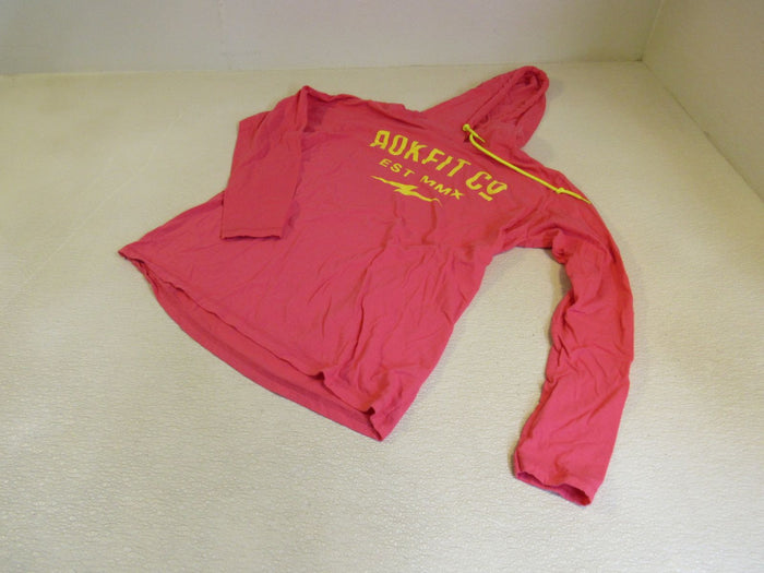 Rokfit-Hooded-Shirt-Yellow-Female-Adult-Size-L-Solid-364 1