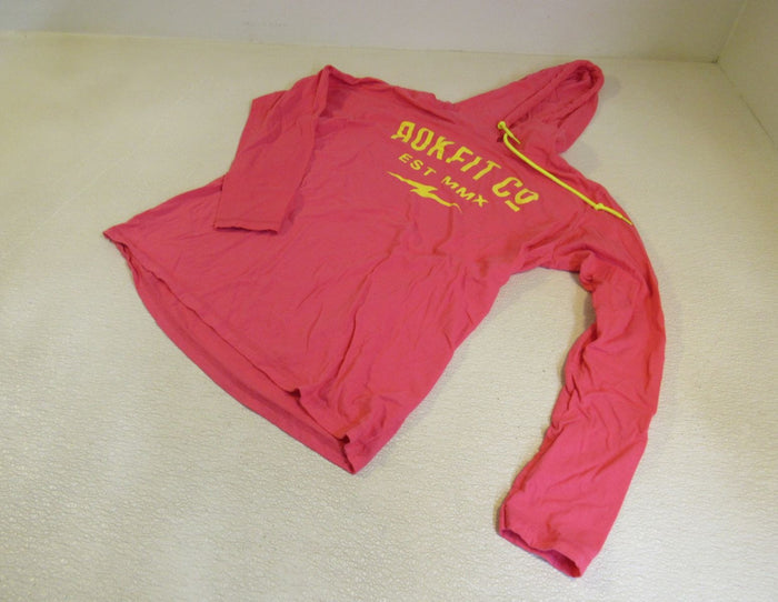 Rokfit-Hooded-Shirt-Yellow-Female-Adult-Size-L-Solid-364 2