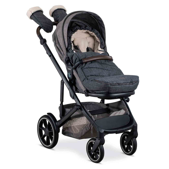 Romer® Winter Kit for Tura™ Stroller, Water-Resistant Footmuff and Mittens, Peppercorn
