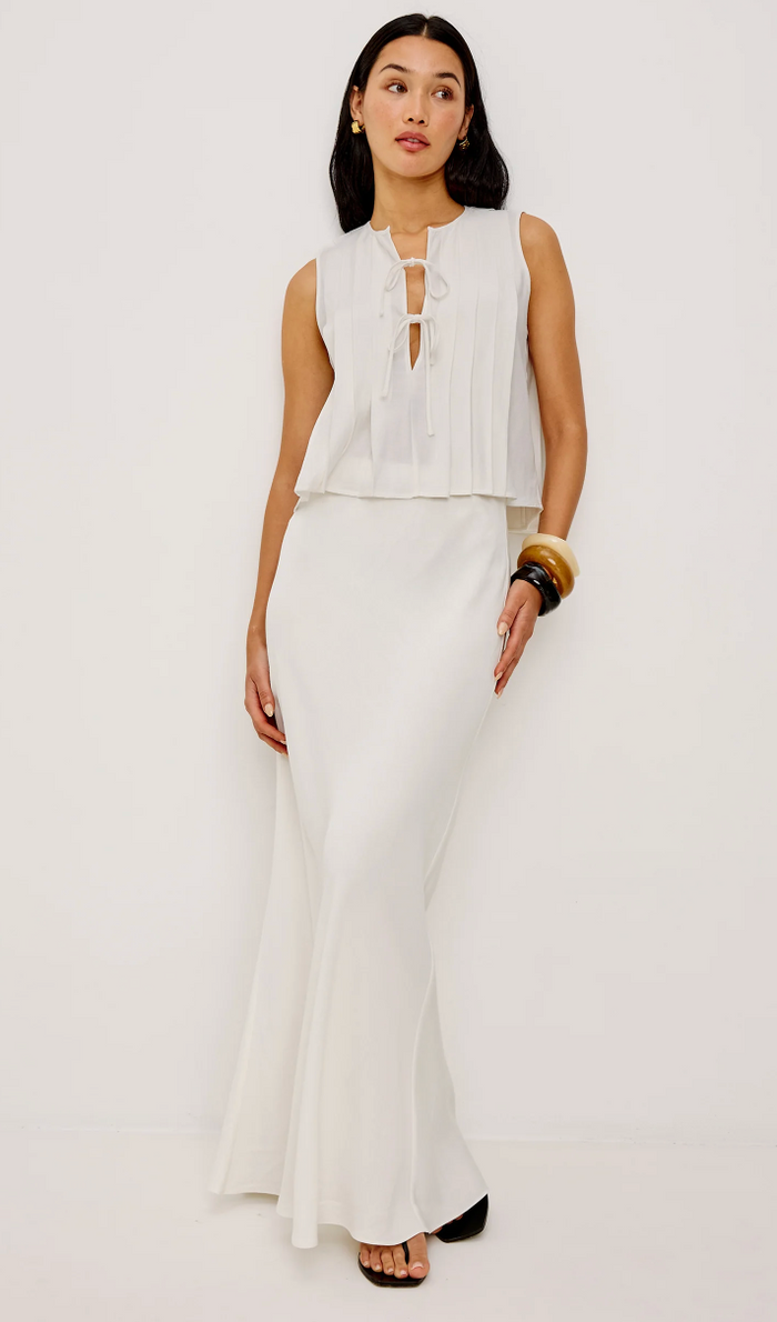ROMINA SKIRT IN IVORY