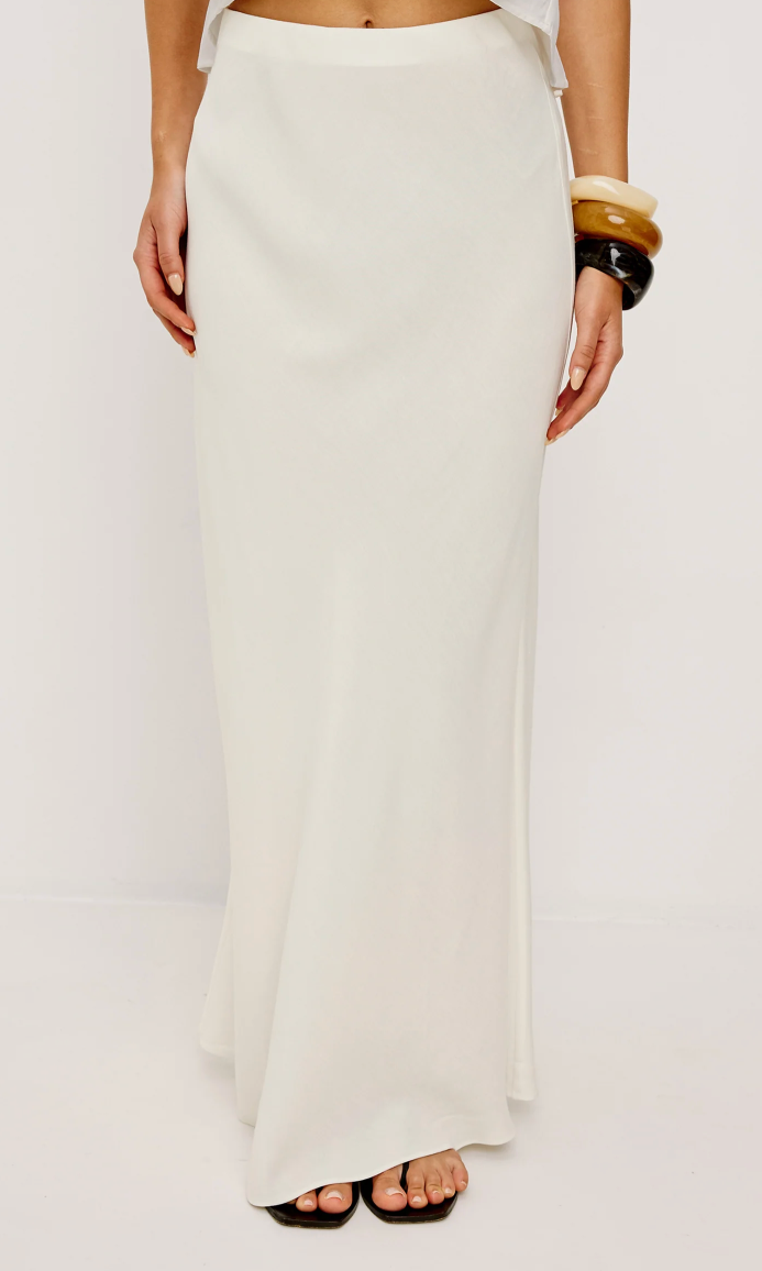 ROMINA SKIRT IN IVORY