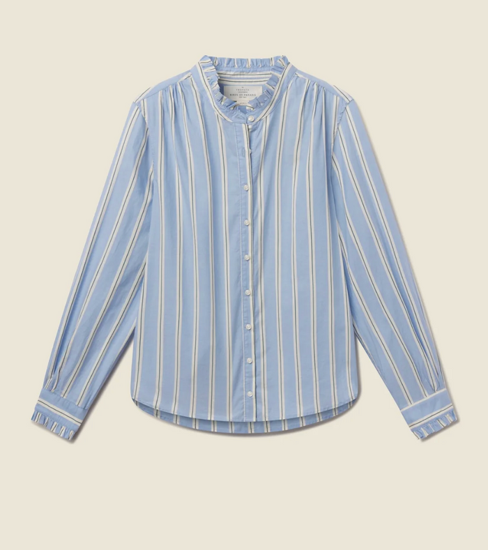 RUMI BLOUSE IN TAHOE STRIPE