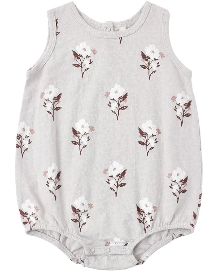 Rylee and Cru Bubble Onesie - Wildflower
