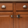 Safety 1st Cabinet Slide Lock 3pack - Charcoal