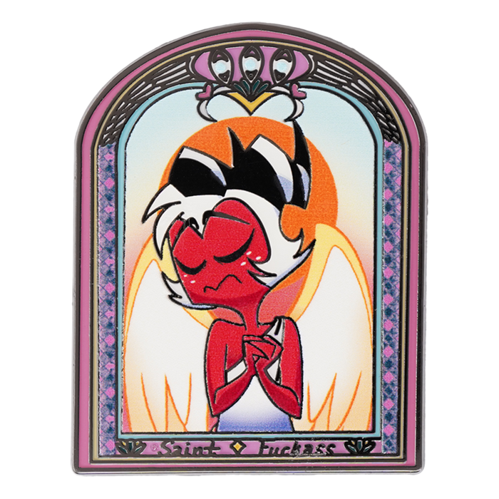 Saint Fuckass Enamel Pin *LIMITED STOCK*