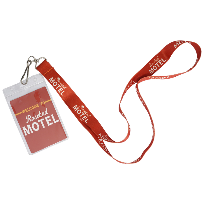 Schitts Creek - Rosebud Motel Lanyard *LAST CHANCE*