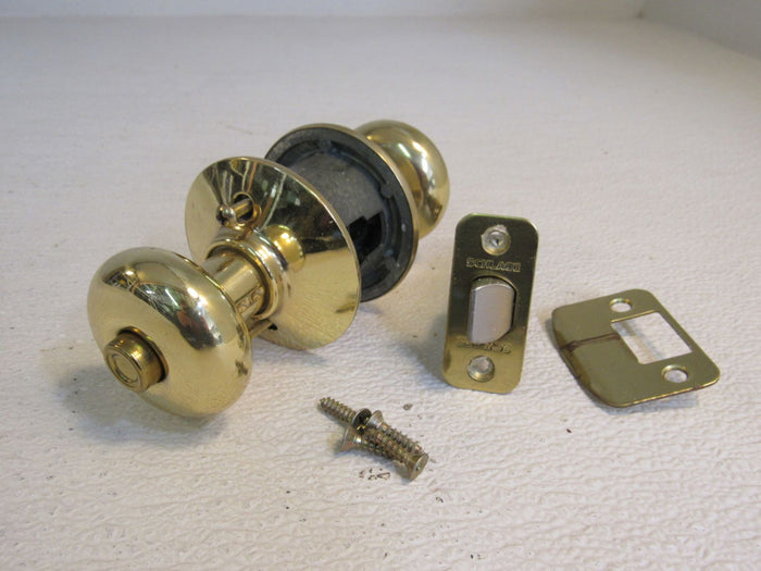 Schlage-Door-Knob-Privacy-Polished-Brass-542 2