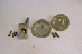Schlage-Pocket-Door-Latch-and-Handles-Polished-Brass-530 1