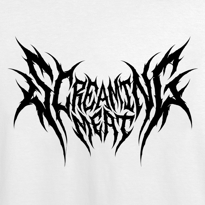 Screaming Meat Logo (White)
