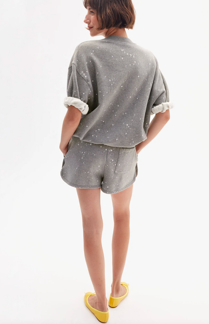 SHORT SLEEVE SWEATSHIRT / SPLATTER