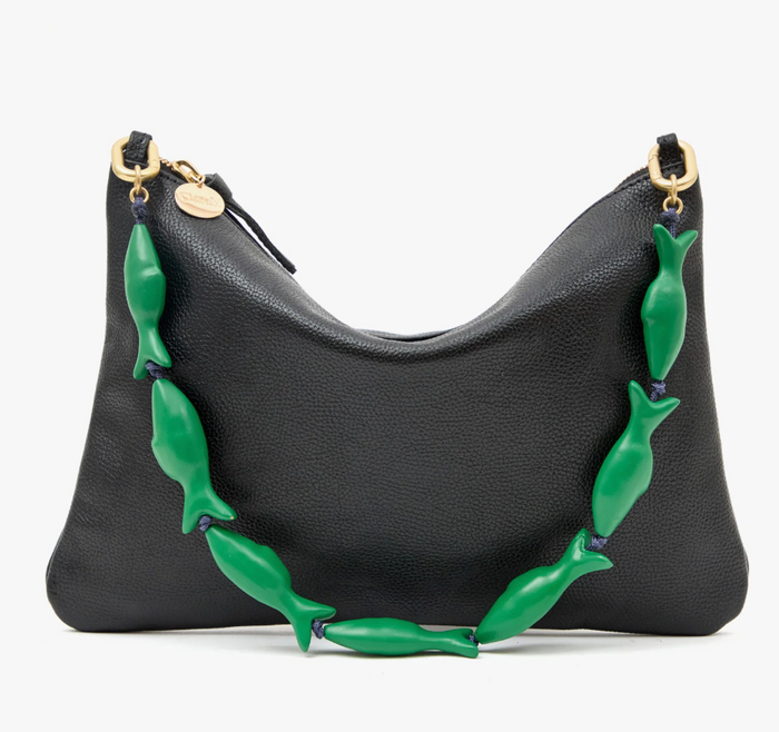SHORTIE STRAP W/ EMERALD SARDINE