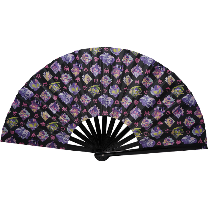 Sins Pattern Clacker Fan *LIMITED STOCK*