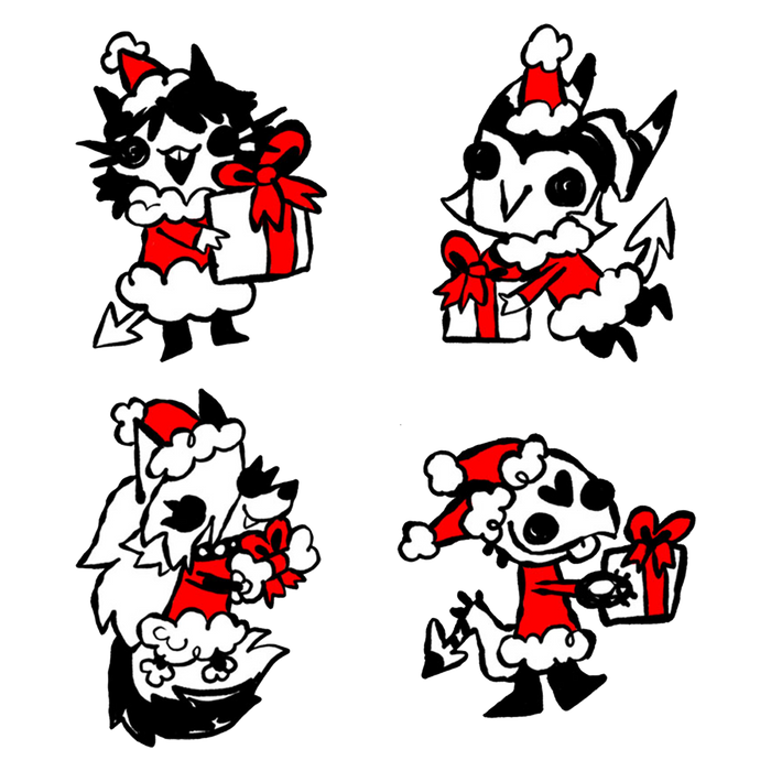Sketchy IMP Holiday Plans - Enamel Pin Set *CLEARANCE*
