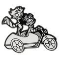 Sketchy Stolas & Moxxie Pin