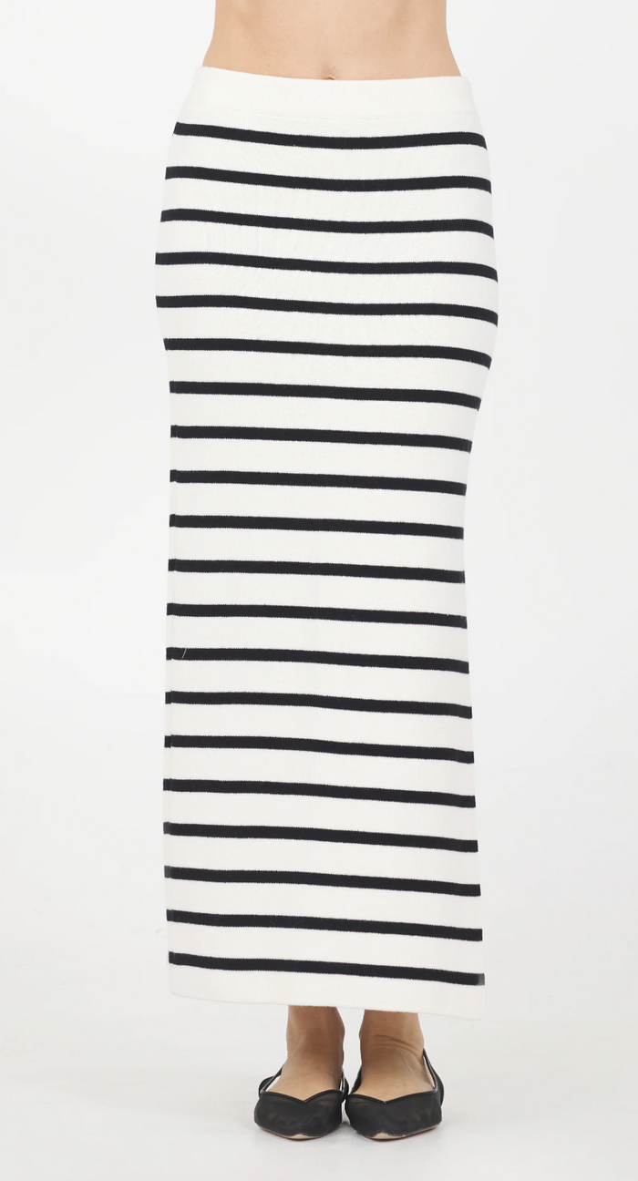 CELINE SKIRT IN IVORY COMBO