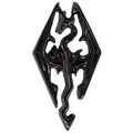 Skyrim Logo - Pin *LAST CHANCE*