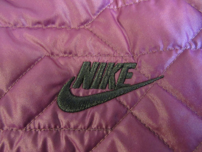 Nike-Snap-Up-Jacket-Quilted-Female-Adult-Size-M-Solid-386 5