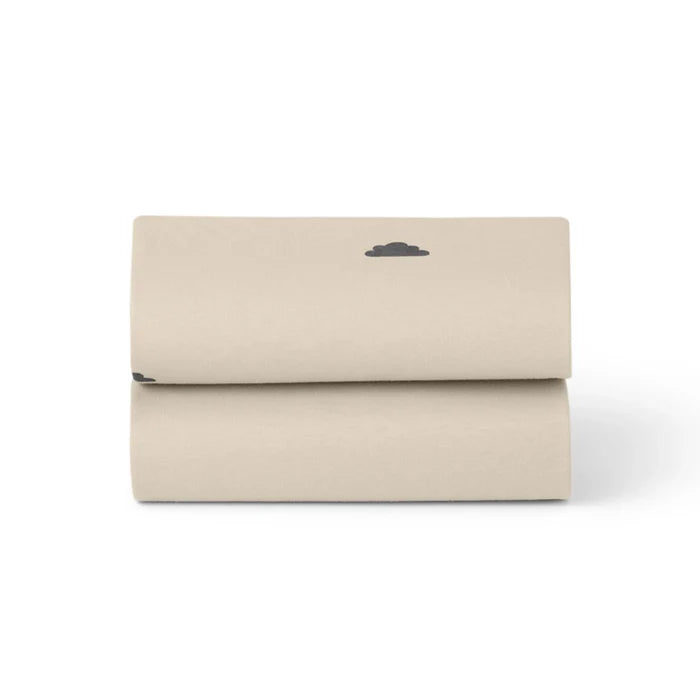 Bassinet 2 Pack Fitted Sheets - Sand Cloud