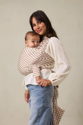 Solly Baby Almondine Chequer Wrap