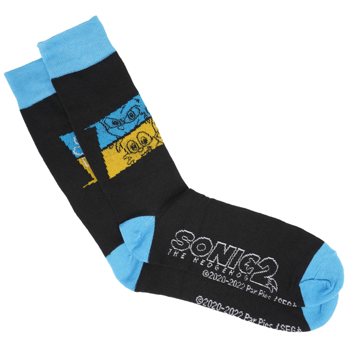 Sonic Black/Blue Socks *LAST CHANCE*