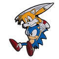 Sonic The Hedgehog Pin - Sonic And Tails
