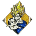 Sparkle Series: Super Saiyan Goku Pin