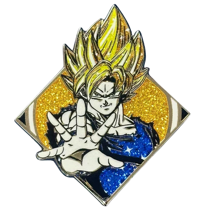 Sparkle Series: Super Saiyan Goku Pin