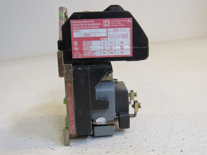 Square-D-Company-Lighting-Contactor-Class-8903-x-L0-40-Metal-396 7