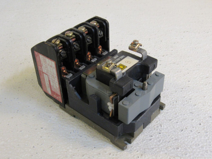 Square-D-Company-Lighting-Contactor-Class-8903-x-4in-x-4in-LO-40-398 1